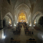 Interior de la iglesia de SanCosme y SanDamián en Poza de la Sal.