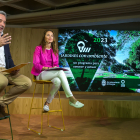 Carlos Niño y Carmen Hernando en la presentación de la tercera edición de 'Jardines con Ambiente'