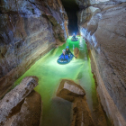 Imagen de la expedición por los lagos de Ojo Guareña.