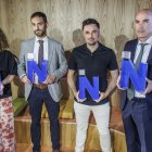 Representantes de los cuatro negocios burgaleses galardonados en los XIII Premios FAE Innovación.