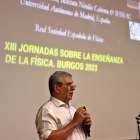 El presidente de la Real Sociedad Española de Física, Luis Viña.