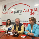 El portavoz del PSOE, Ildefonso Sanz, critica al gobierno de Sentir Aranda por cambiar sin aviso los remanentes aprobados por consenso