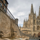 Vista de la Catedral de Burgos.