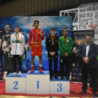 Ismael Maghraoui conquistó la medalla de oro en la categoría de menos de 48 kg.