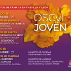 Cartel de conciertos de la OSCyL Joven