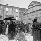 Imagen de Juan Antonio Cortes de la Plaza de Santander y el mercado de Santocildes.