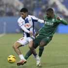 Appin, durante el partido entre el Leganés y el Burgos CF.