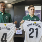 Anderson Arroyo y Joni Montiel, nuevos jugadores del Burgos CF.