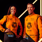 Cristina Gutiérrez y Mattias Ekström, pìlotos del equipo NEOM McLaren Extreme E.