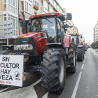 Tractorada multitudinaria en Burgos.