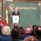 Fernando Grande-Marlaska, durante la presentación en Burgos del Centro de Fotografía Histórica de la Guardia Civil.