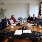Imagen de la visita de la delegación de la Universidad Nuevo León.