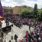 Fiesta de la vendimia de Ribera del Duero celebrada en Gumiel de Mercado, Burgos.