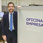 El presidente de Iberaval, César Pontvianne, en una de las oficinas de la sociedad de garantía.