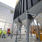 Las instalaciones de la planta de energía abulense.