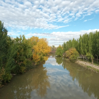 Imagen del río Duero a su paso por Aranda