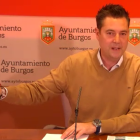 Daniel de la Rosa, portavoz del PSOE en el Ayuntamiento de Burgos.