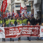 Manifestación del 1 de Mayo en Burgos.