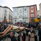 Imagen de la procesión del Santísimo Cristo de Burgos.