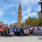 Hermanamiento entre las peñas del Burgos Cf y el Real Zaragoza.