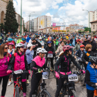 Ambiente festivo en el día de la Bici