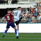 Córdoba, durante el partido contra el Eldense.