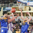 Imagen del partido entre el UEMC Valladolid y el Longevida San Pablo Burgos.