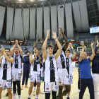 Imagen del partido entre el Guuk Gipuzkoa y el Grupo Ureta Tizona Burgos.