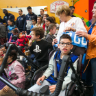 Visita del San Pablo Burgos al colegio Fray Ponce de León.