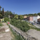 Las catas arqueológicas se están desarrollando junto a la muralla en las cercanías de la calle Corazas.
