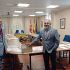 Ricardo Elena, secretario general de la Subdelegación del Gobierno de Burgos, y Pedro de la Fuente, máximo representante de la Administración central en la provincia.