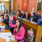 Un momento del Pleno municipal del mes de junio, en el Ayuntamiento de Burgos.