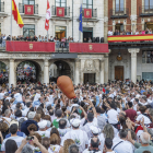 Imagen del comienzo de las fiestas de Burgos.