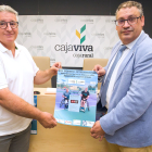 Fernando Esteve y Germán Martínez, en la presentación del torneo Oliver Puras.