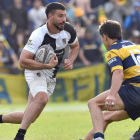 Dorigín, durante un partido contra Recoletas Burgos Caja Rural.