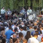 El aforo del Tablero de Música volvió a estar completo otro jueves más en San Amaro para asistir a este ciclo de conciertos.