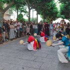 El Pasacalles reunió a todas las agrupaciones invitadas al Festival Internacional de Folclore Ciudad de Burgos.