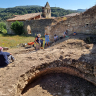 Los trabajos se centra este año en la bóveda de origen desconocido.