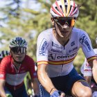 Hugo de la Calle, con el maillot de campeón de España sub 23.