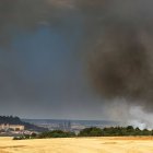 Incendio en el páramo de la cruz.