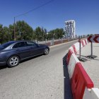 El puente de Capiscol lleva dos años con uno de los carriles cortados ante los problemas de la junta de dilatación. SANTI OTERO