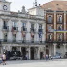 Fachada del  ayuntamiento de Burgos.