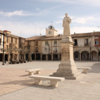 Imagen de la Plaza Mayor de Villadiego.