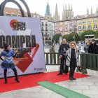 Concurso en la plaza Mayor en la Noche Abierta.