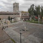 Vista del patio del Hospital del Rey.