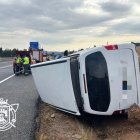 Imagen del vehículo accidentado.