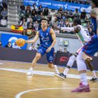 Gonzalo Corbalán durante el partido contra Alega Cantabria en el Coliseum.