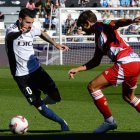 'Pipa', durante el partido contra el Granada.