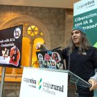 Chema Alonso, el 'hacker' de Telefónica, en la Mesa de Actualidad Empresarial de Cajaviva y la Fundación Caja Rural de Burgos.