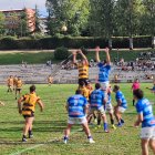 Imagen del partido entre el Cisneros y el Recoletas Burgos Caja Rural